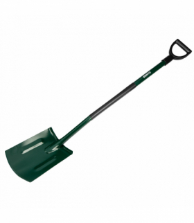 Szpadel prosty, metalowy trzonek, plastikowy uchwyt GTX VERTO 15G011-1