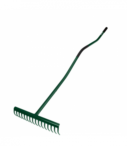 Grabie 16 zębów, trzon metalowy ogumowany ergonomiczny GTX VERTO 15G081