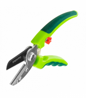 Sekator ogrodowy kowadełkowy 190 mm, średnica cięcia 10 mm GTX VERTO 15G201