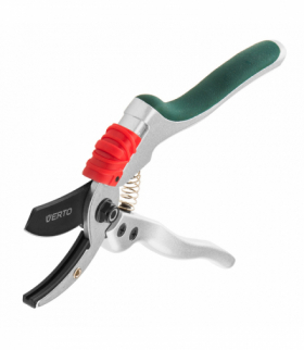 Sekator ogrodowy kowadełowy 195 mm, aluminiowy, średnica cięcia 18 mm GTX VERTO 15G207