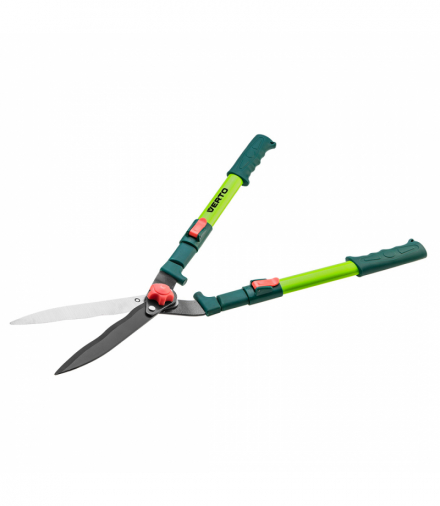 Nożyce do żywopłotu faliste teleskopowe 670 - 880 mm, ostrze 200 mm GTX VERTO 15G312