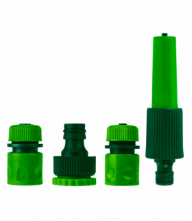 Zestaw ze zraszaczem prostym, złączkami, przyłączem do kranu 1/2"-3/4" GTX VERTO 15G699