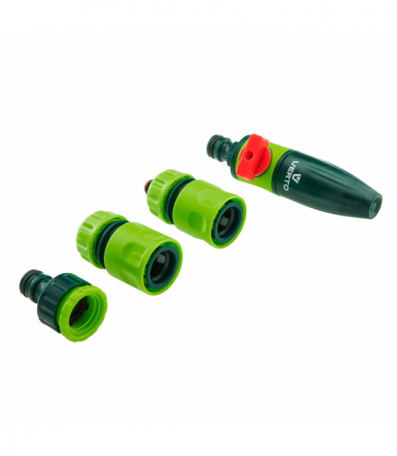 Zestaw ze zraszaczem prostym, złączkami, przyłączem do kranu 1/2" GTX VERTO 15G711