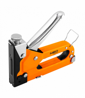 Zszywacz tapicerski wielofunkcyjny 3w1, 4-14 mm, stalowy, zszywki G ,L, E GTX NEO Tools 16-031