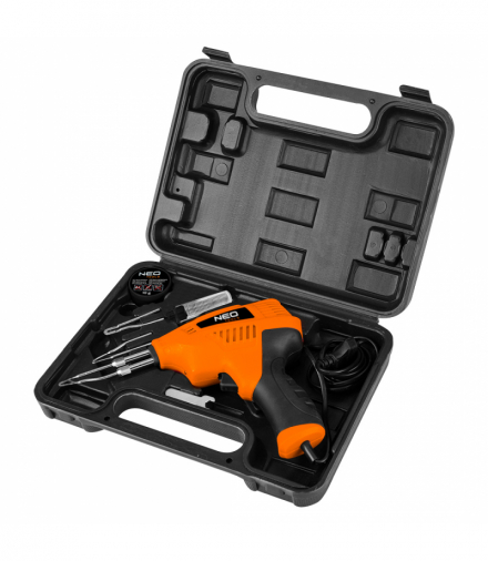 Lutownica transformatorowa 200 W, w walizce GTX NEO Tools 19-152
