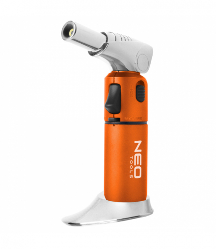 Mikropalnik gazowy z zapłonem piezo, ruchoma głowica GTX NEO Tools 19-904