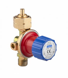 Reduktor gazowy z regulatorem ciśnienia. (max 4 bary, 8 kg/h) GTX NEO Tools 20-130