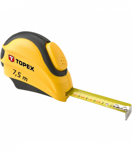 Miara zwijana stalowa 7.5 m x 25 mm GTX TOPEX 27C387