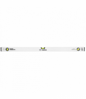 Poziomnica aluminiowa anodowana 100 cm, 3 libelle GTX TOPEX 29C304