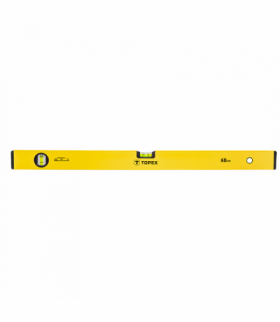 Poziomnica aluminiowa typ 500, 60 cm, 2 libelle GTX TOPEX 29C502
