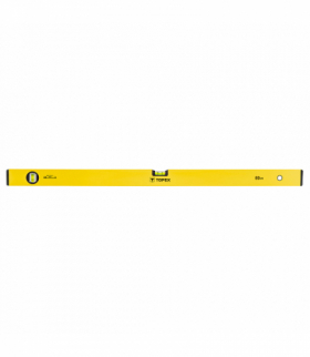 Poziomnica aluminiowa typ 500, 80 cm, 2 libelle GTX TOPEX 29C503