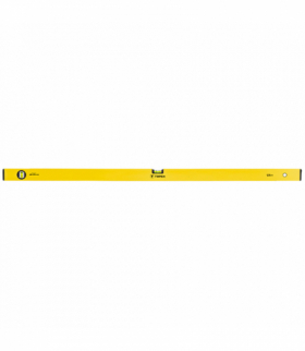 Poziomnica aluminiowa typ 500, 120 cm, 2 libelle GTX TOPEX 29C505