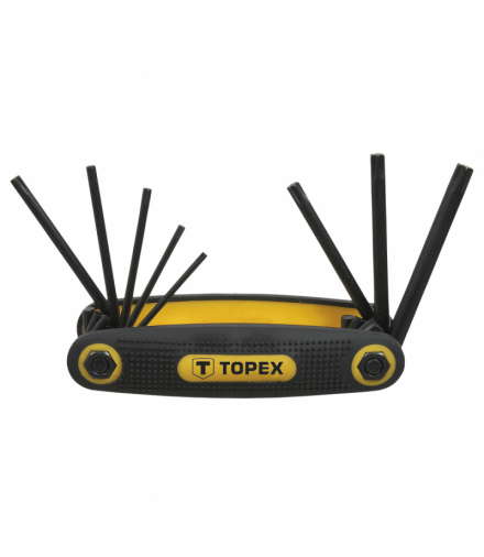 Klucze Torx T9-T40, zestaw 8 szt. GTX TOPEX 35D959