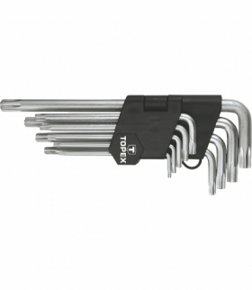 Klucze Torx T10-T50, zestaw 9 szt. GTX TOPEX 35D961