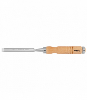 Dłuto 10 mm, CRV, uchwyt drewniany GTX NEO Tools 37-810