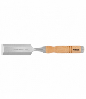 Dłuto 38 mm, CRV, uchwyt drewniany GTX NEO Tools 37-838