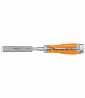 Dłuto 18 mm, CRV, uchwyt dwukomponentowy GTX NEO Tools 37-918