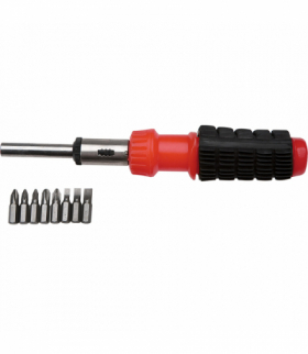Końcówki wkrętakowe z uchwytem, zestaw 9 szt. GTX Top Tools 39D181