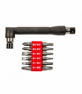 Końcówki wkrętakowe z uchwytem, zestaw 13 szt. GTX Top Tools 39D389