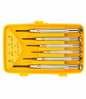 Wkrętaki precyzyjne, zestaw 6 szt. GTX TOPEX 39D559