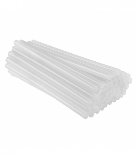 Wkłady klejowe 11 mm, przezroczyste, 50 szt. GTX Top Tools 42E151