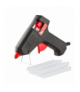 Pistolet klejowy 8 mm + gratis wkłady klejowe GTX Top Tools 42E581+G