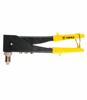 Nitownica do nitów aluminiowych 2.4/3.2/4.0/4.8 mm, dwupołożeniowa GTX TOPEX 43E712