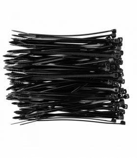 Opaski zaciskowe 2.5 x 100 mm, 100 szt., czarne GTX TOPEX 44E970