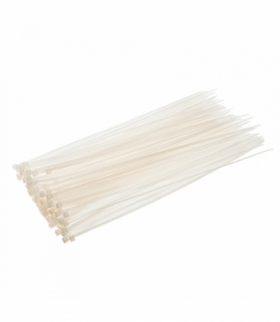 Opaski zaciskowe 2.5 x 100 mm, 100 szt., białe GTX TOPEX 44E975