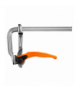 Ścisk stolarski zapadkowy 200 x 120 mm (F-clamp) GTX NEO Tools 45-220