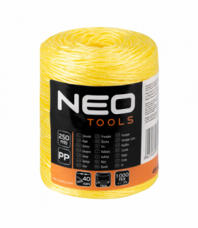 Sznurek polipropylenowy 250 m GTX NEO Tools 49-932