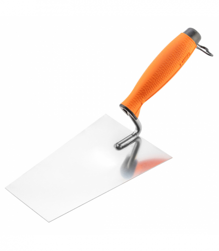 Kielnia sztukatorska trapezowa, 180 mm, uchwyt dwumateriałowy GTX NEO Tools 50-148