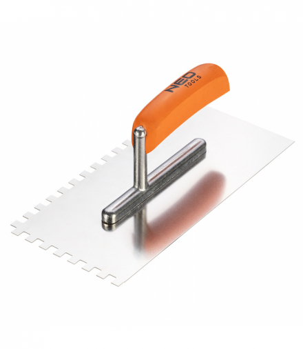 Paca z zębami, 270 x 128 mm, ząb 8 x 8 x 8 mm, uchwyt drewniany GTX NEO Tools 50-163