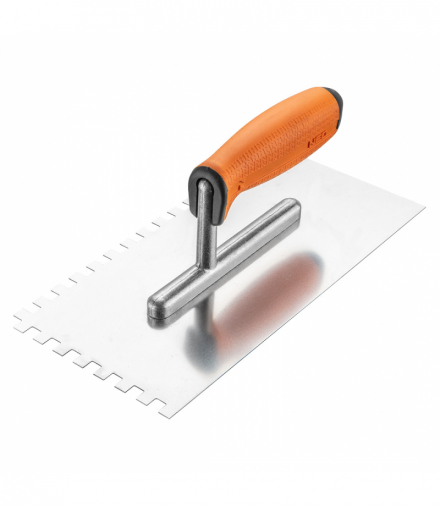 Paca z zębami, 270 x 128 mm, ząb 8 x 8 x 8 mm, uchwyt dwumateriałowy GTX NEO Tools 50-168