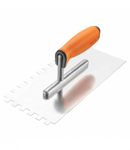 Paca z zębami, 270 x 128 mm, ząb 10 x 10 x 10 mm, uchwyt dwumateriałowy GTX NEO Tools 50-169