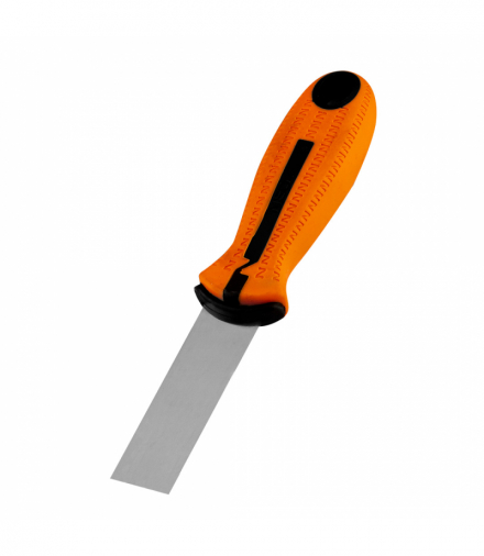 Szpachla malarska 20 mm, stal nierdzewna, dwukomponentowy uchwyt GTX NEO Tools 50-351