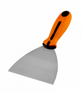 Szpachla malarska 125 mm, stal nierdzewna, dwukomponentowy uchwyt GTX NEO Tools 50-357