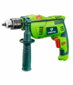 Wiertarka udarowa 850W, uchwyt kluczykowy 13 mm, obroty 0-3000 min-1, walizka + akcesoria GTX VERTO 50G522