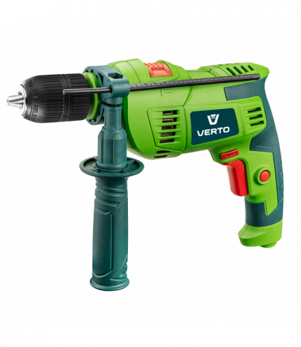 Wiertarka udarowa 850W, uchwyt samozaciskowy 13 mm, obroty 0-3000 min-1, walizka + akcesoria GTX VERTO 50G528