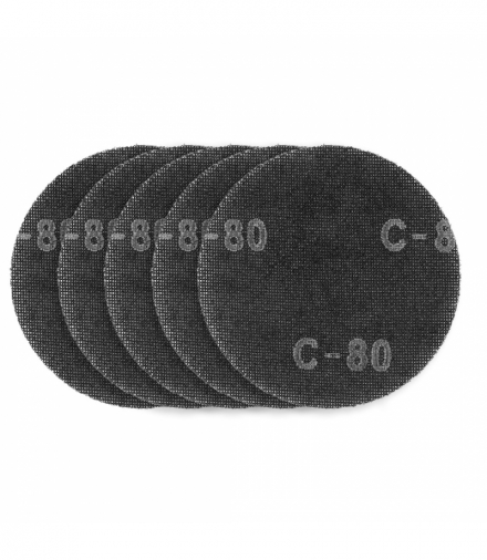 Siatka ścierna na rzep 180 mm, K80, 5szt do szlifierki 59G263 GTX GRAPHITE 54H026