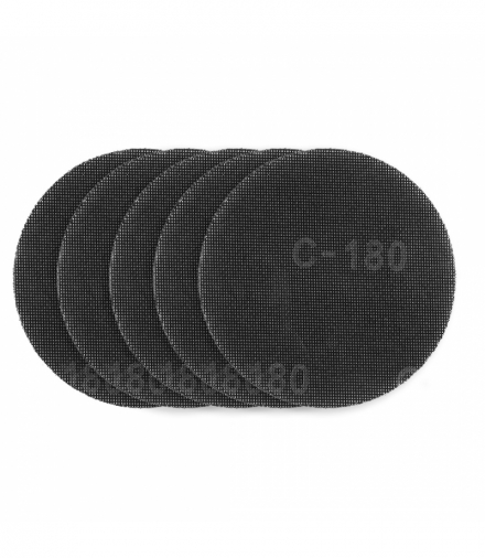 Siatka ścierna na rzep 180 mm, K180, 5szt do szlifierki 59G263 GTX GRAPHITE 54H028