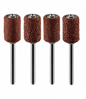 Taśma szlifierska 6.3 mm, K60, K80, K120, K240, zestaw 100 szt, + trzpień 3.2 mm, 2szt. GTX GRAPHITE 55H076
