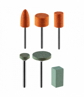 Akcesoria do miniszlifierki, kamienie szlifierskie, zestaw 11 szt. GTX GRAPHITE 55H079