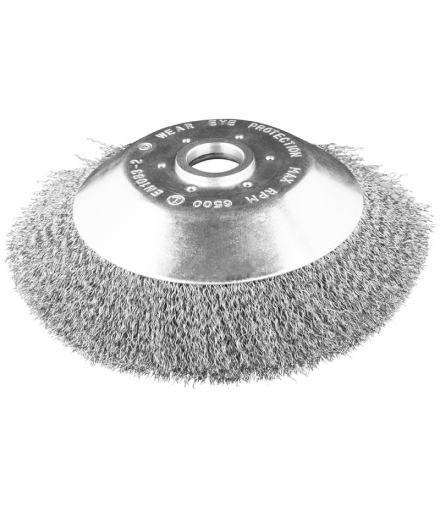 Szczotka druciana do kosy spalinowej 200 x 25,4 mm, miękka, druty falowane GTX GRAPHITE 55H103