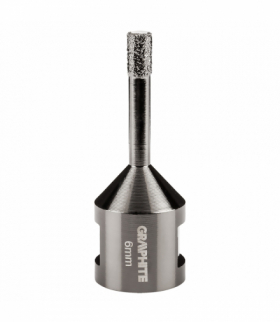 Otwornica diamentowa 6 mm x M14 GTX GRAPHITE 55H300
