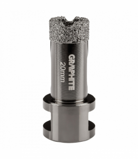 Otwornica diamentowa 20 mm x M14 GTX GRAPHITE 55H305