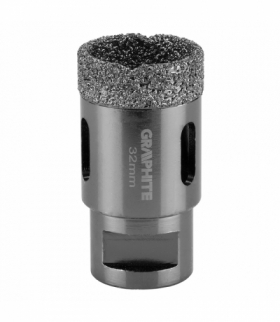 Otwornica diamentowa 32 mm x M14 GTX GRAPHITE 55H309