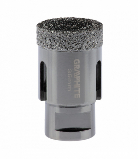 Otwornica diamentowa 35 mm x M14 GTX GRAPHITE 55H310