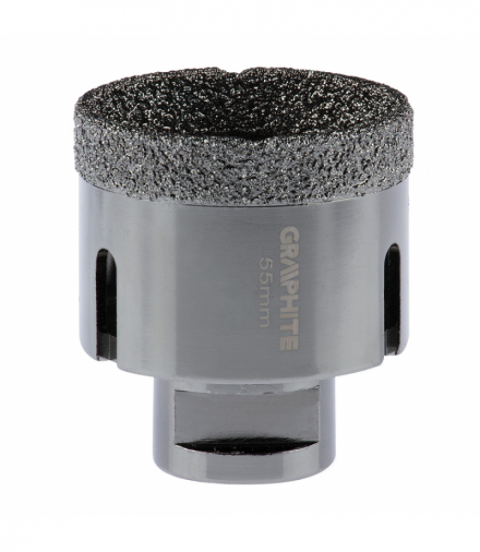 Otwornica diamentowa 55 mm x M14 GTX GRAPHITE 55H313