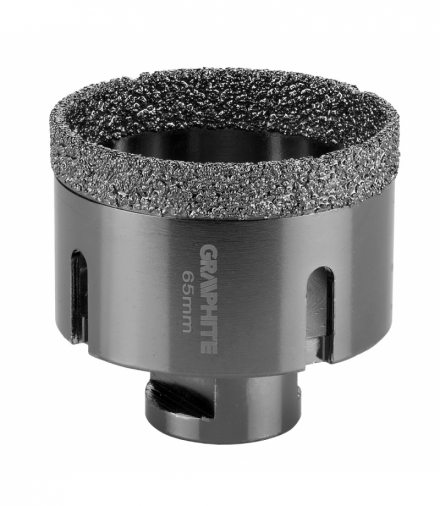 Otwornica diamentowa 65 mm x M14 GTX GRAPHITE 55H314
